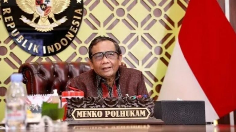 Menko Polhukam Mahfud MD