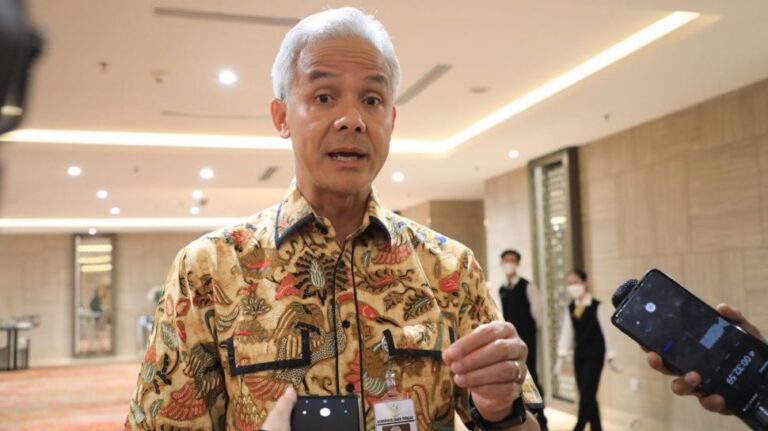 Gubernur Jawa Tengah Ganjar Pranowo.