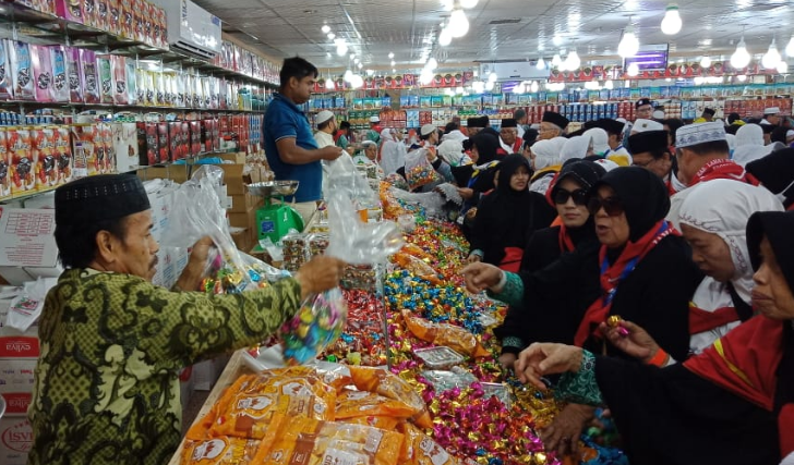 Jamaah Haji Belanja