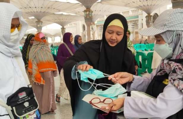 Ilustrasi Jamaah Haji Cegah MERS-CoV