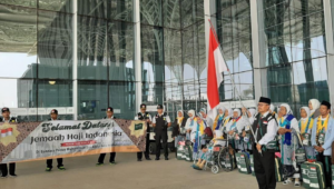 Jamaah Haji Tiba di Madinah