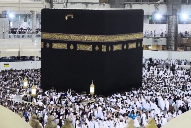Ilustrasi Ka'bah di Makkah