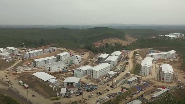 pemerintah melalui kementerian pekerjaan umum dan perumahan rakyat pupr telah memulai pembangunan ibu kota negara ikn