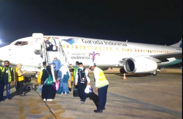 Ilustrasi Jamaah Haji Indonesia Kuota Tambahan Tiba di Bandara