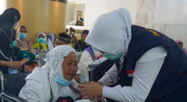 Ilustrasi Jamaah Haji Terevakuasi Sakit