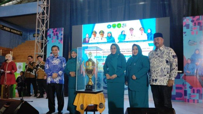 pkk balikpapan juarai hkg pk ke 51 provinsi kaltim
