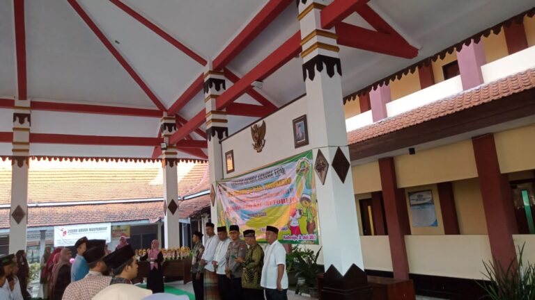 Suasana Gebyar Lomba Santri Taman Pendidikan Al-Qur'an (TPQ) di Kecamatan Kutorejo