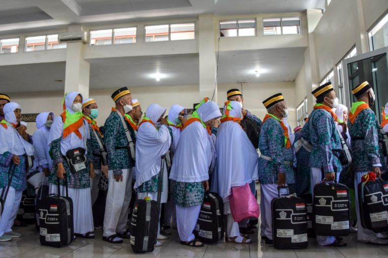 Jamaah Haji di Madinah