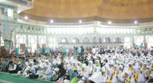 Ilustrasi Jamaah Haji di Asrama Haji Cipondoh