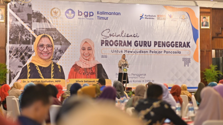 sosialisasi program guru penggerak di samarinda kaltim