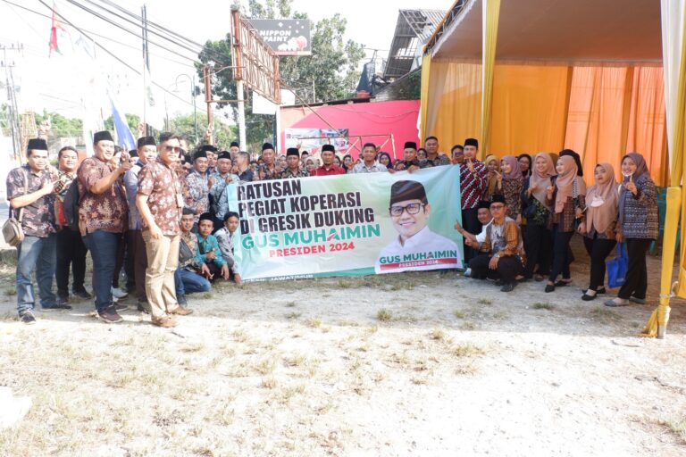 Pegiat Koperasi Gresik Bersatu Dukung Gus Muhaimin 2024