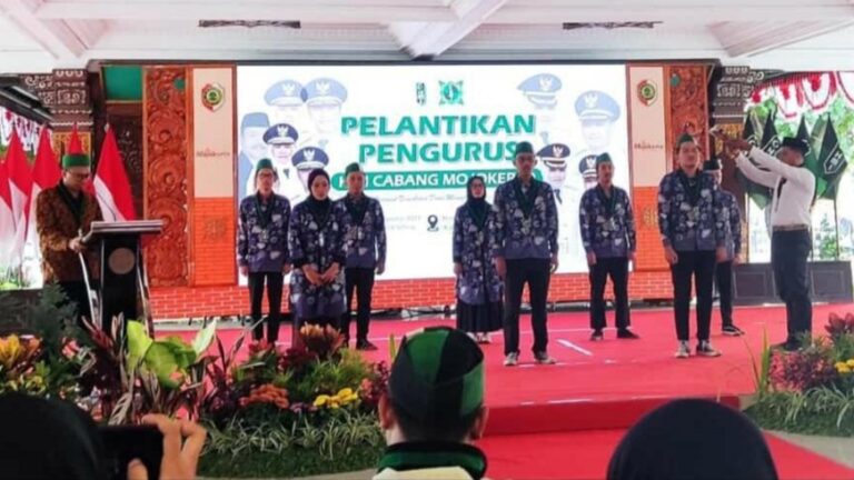 Resmi Dilantik, HMI Mojokerto Siap Kawal Pesta Demokrasi 2024