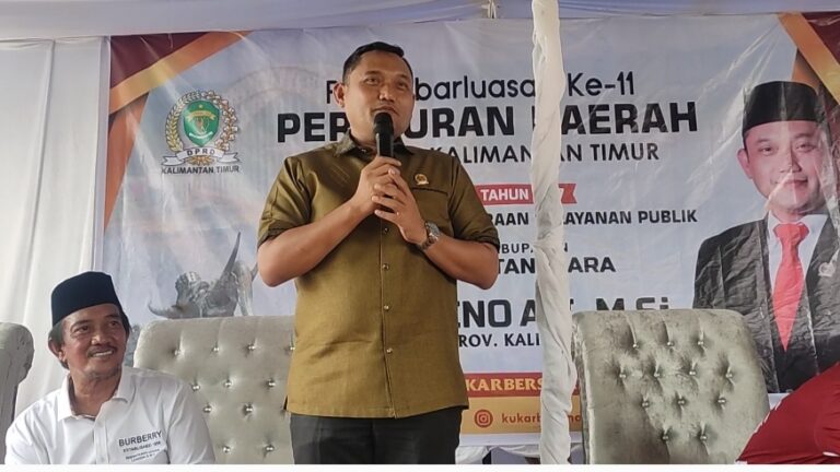 Seno Aji Terangkan Kukar  Melalui Program Kukar Bersinar Seno Aji, Wakil Ketua DPRD Kaltim