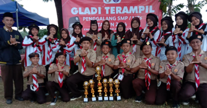 Regu-regu Juara dari SMPN 1 Cisayong