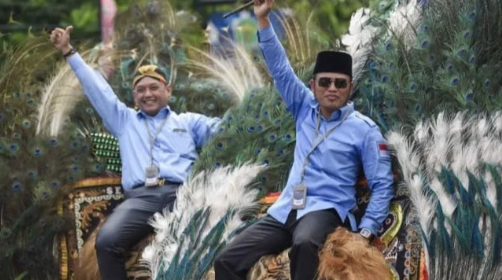 Pasangan Rudy Mas'ud-Seno Aji Unggul atas Petahana