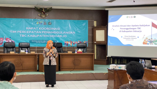 Rapat Koordinasi Tim Percepatan Penanggulangan TBC Kabupaten Sidoarjo