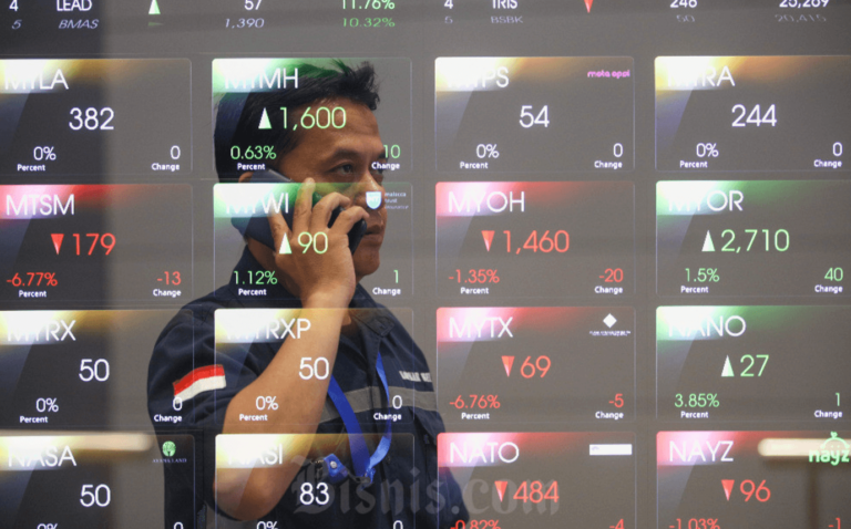 BEI Catatkan Transaksi Saham Melambat