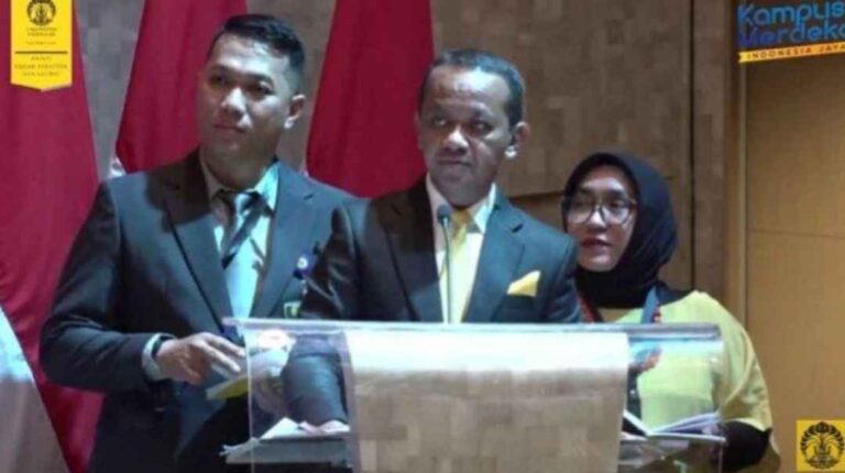 Sidang Doktor Bahlil di Universitas Indonesia