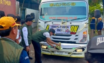 Logistik Pilkada 2024 Sidoarjo tuntas dikirim, KPPS mulai sebar formulir C-Undangan.