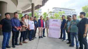 Rombongan peserta Rakernas JMSi ucapkan bersama deklarasi