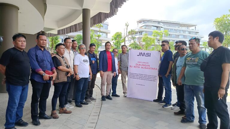 Rombongan peserta Rakernas JMSi ucapkan bersama deklarasi