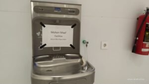 Air Minum di Bandara Sepinggan Rusak
