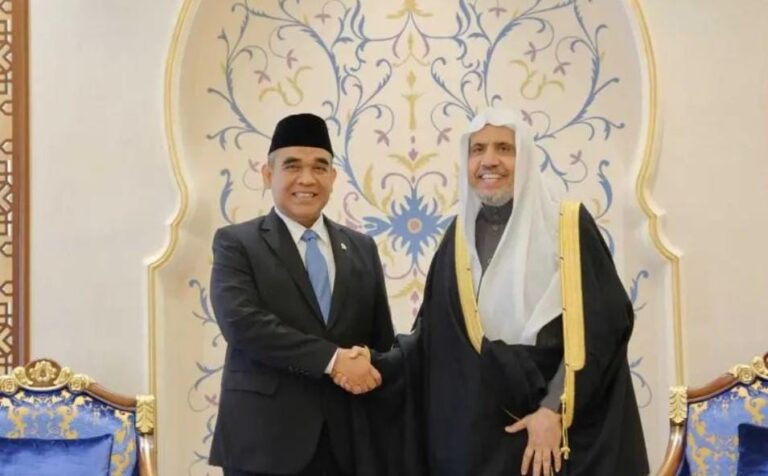 Ketua MPR RI Ahmad Muzani temui Sekjen Liga Muslim Dunia Syaikh Dr. Muhammad Abdul Karim Al-Isa