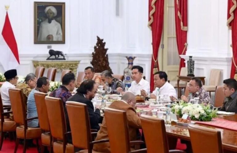 Konsolidasi Prabowo dengan Ketum Parpol 2024