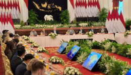 Presiden Prabowo Subianto brunch bersama 50 petinggi perusahaan AS