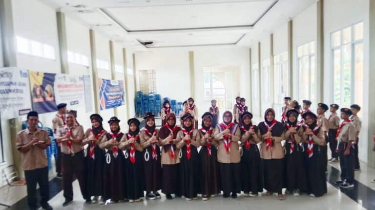 Pelantikan Pramuka SMPN 1 Cisayong