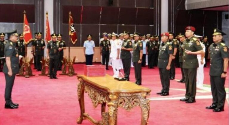 TNI menggelar rapat pimpinan membahas arahan Presiden Prabowo Subianto