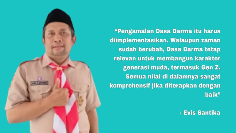 Evis Santika Kwarran Pramuka Cisayong
