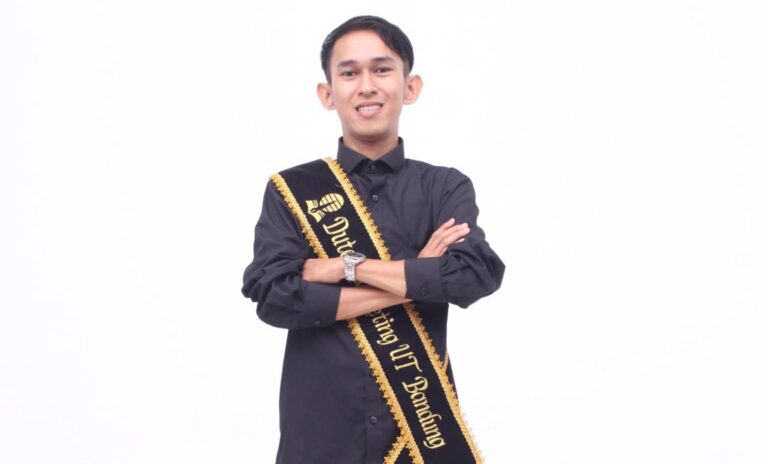 Faris Nasrudin Sebagai Duta Marketing UT Bandung
