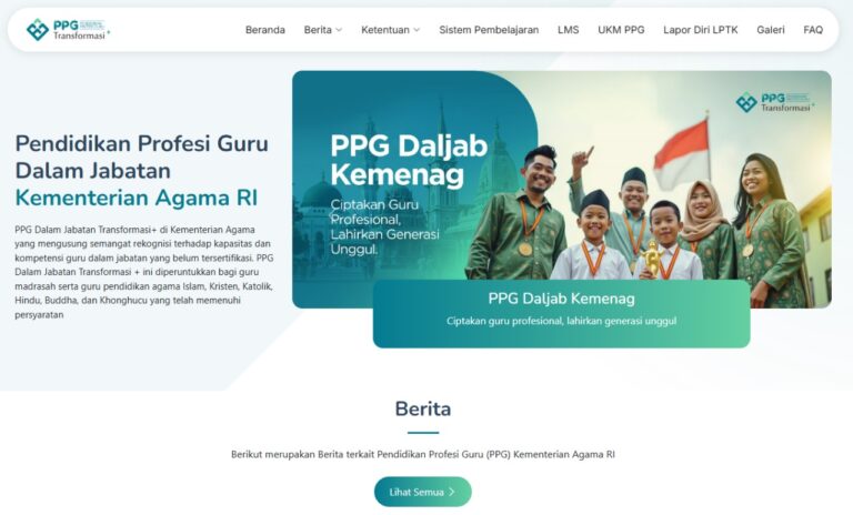 PPG Dalam Jabatan Kemenag 2025