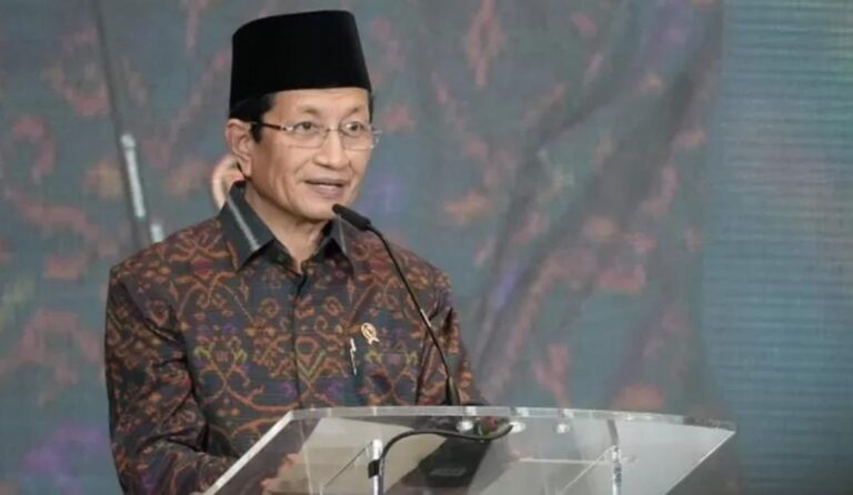 Menag Nasaruddin Umar dalam acara Sarasehan Ulama NU, Jakarta