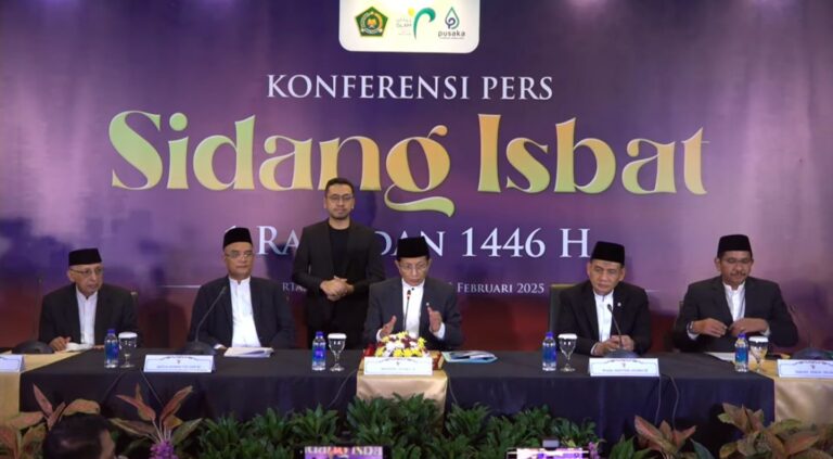 Hasil Sidang Isbat Ramadan 1446 H