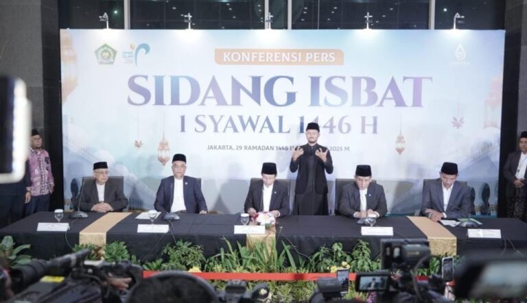 Sidang isbat Kemenag untuk penentuan 1 Syawal 1446 Hijriyah (.ist)