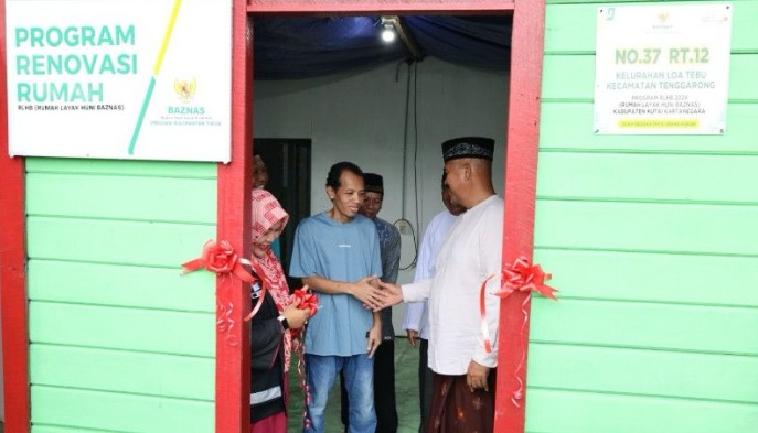 Bantuan Rumah Layak Huni BAZNAS Kukar