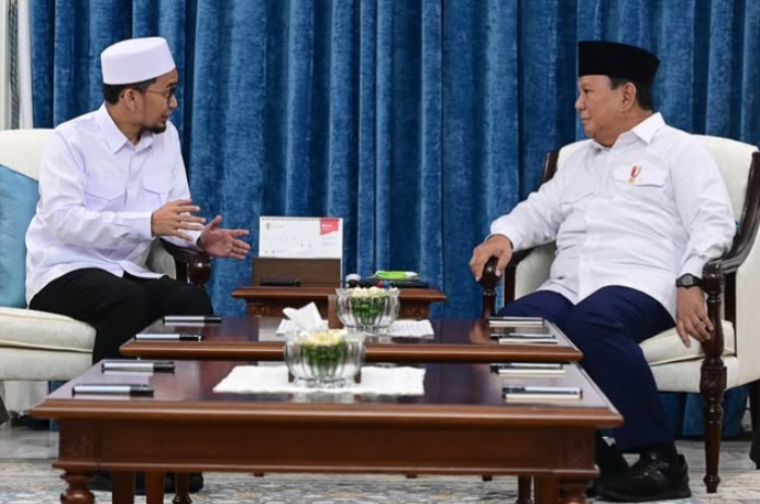 Pertemuan UAH dan Ulama Al Azhar dengan Presiden Prabowo