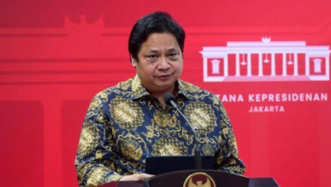 Menteri Koordinator Bidang Perekonomian Airlangga Hartarto
