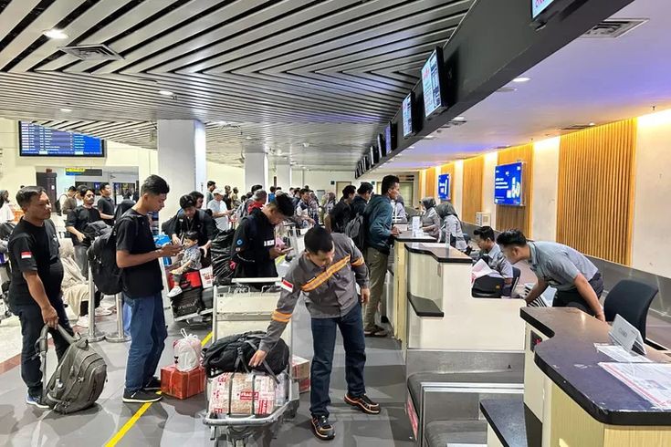 Arus Balik Lebaran 2025 Bandara Soekarno-Hatta