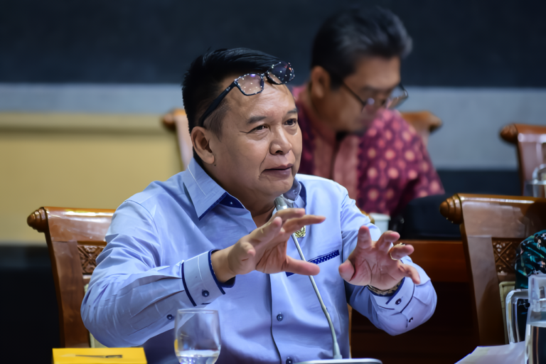 Anggota Komisi I DPR RI dari Fraksi PDI Perjuangan, TB Hasanuddin,
