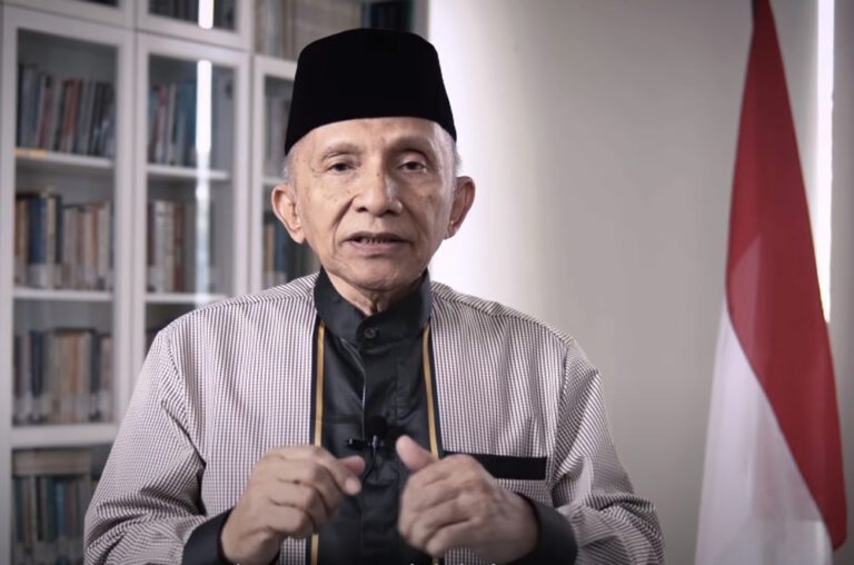 Tokoh reformasi Amien Rais