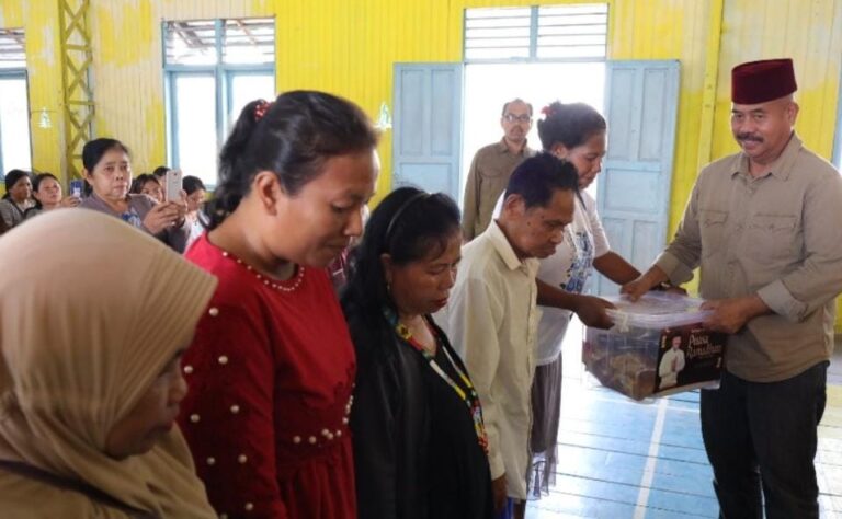 Bupati Kukar Ajak Warga Kenohan Aktifkan Posyandu dan Gunakan Hak Pilih