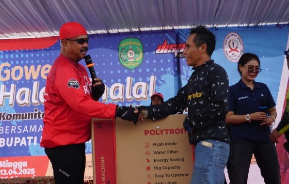 Gowes Fun Kukar Idaman 2025 jadi ajang silaturahmi dan promosi wisata yang diikuti Bupati Edi Damansyah