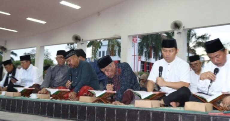 Saat Gerakan Etam Mengaji (GEMA) dalam rangka memperingati Bulan Suci Ramadan 1446 Hijriah (.ist)