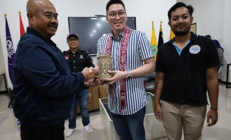 Bupati Kukar Edi Damansyah saat membuka Kartanegara Coffee Event