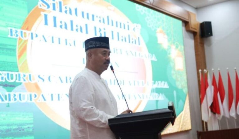 Bupati Kukar Terima Silaturahmi Halal Bihalal PCNU Bupati Kukar Edi Damansyah