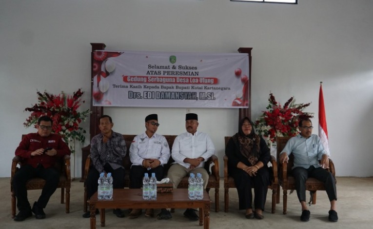 Bupati Kukar resmikan Posyandu Flamboyan 2 dan Gedung BPU Desa Loa Ulung