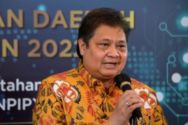 Menteri Koordinator Bidang Perekonomian, Airlangga Hartarto,